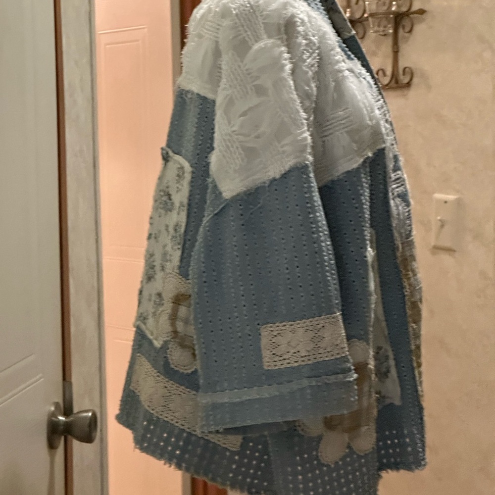 Patchwork Denim Jacket - image 4